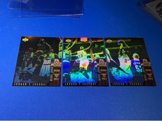 1996-97 Upper Deck Collectors Choice Italian Michael Jordan's Journal $15 each !!