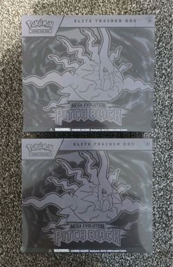 Pokémon Mega Evolution Pitch Black Elite Trainer Box x2