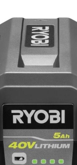 RYOBI 40-Volt Lithium-Ion 5 Ah High Capacity Battery