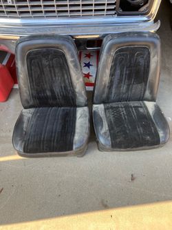 Bucket seats