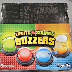 12 Brand New Buzzers Perfect For Game Nights, Game Shows, Classroom Games, Office Games, And More!