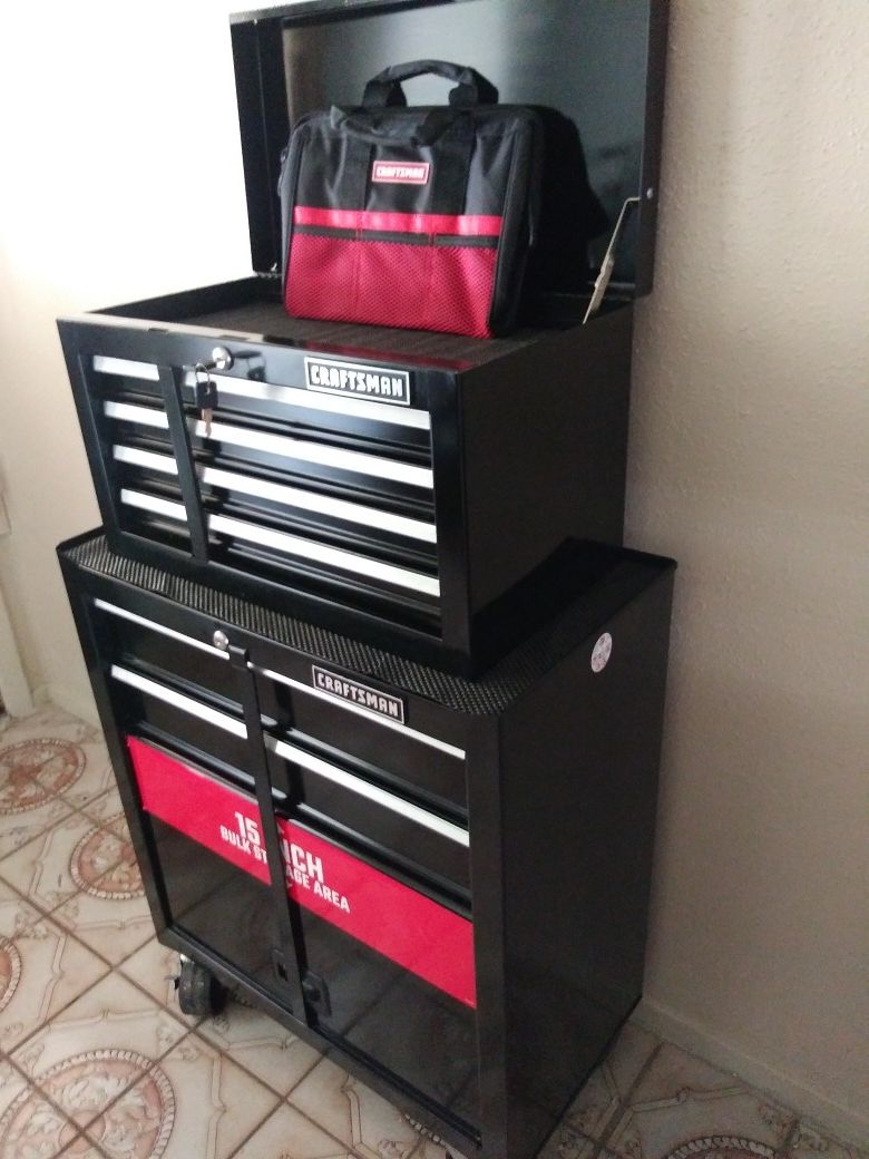 Tool box crafrsman 6 drawers ball bearing