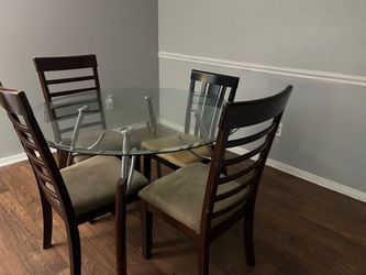 Table and chairs
