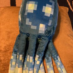 Minecraft Earth Glow Squid Glow in the Dark Plush