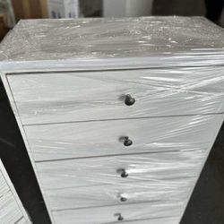 Cw 5 Drawers Color White