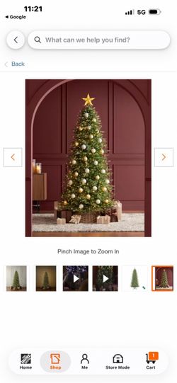 Christmas tree 7.5ft