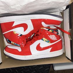 Air Jordan 1 Mid SE 'Barcelona Sweater'