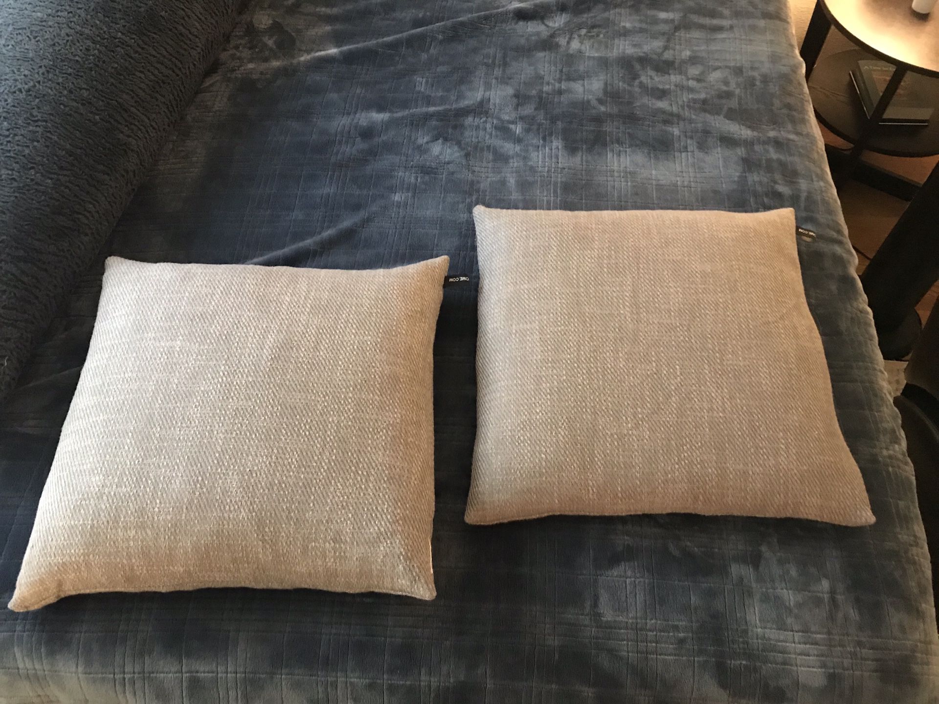 Set of two, gray, Rodeo Home pillows