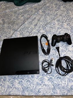 PS3 slim with games