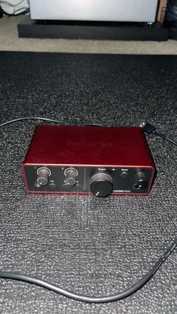 Focusrite Scarlett Solo 4th Gen USB-C Audio Interface