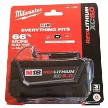 Milwaukee M18 XC5.0 Battery Brand New