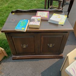 Vintage Wood Cabinet