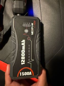 Car battery jump starter