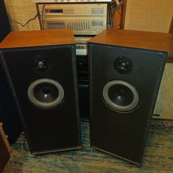 Snell E II Speakers Vintage Audiophile Rare
