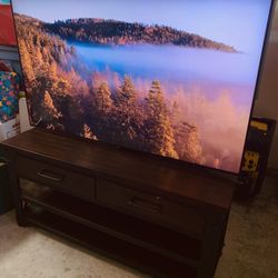 Samsung 65" 4k Smart TV & Cabinet