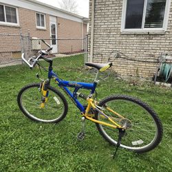 Heavy Duty Dual Suspension Mountain Bike