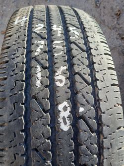 LT245 75 16 Good Truck Tire On 8 Bolt Hole Lug Wheel Rim