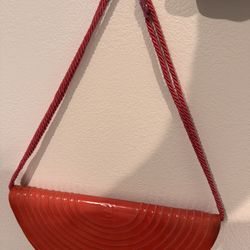 Fendi Red Purse 