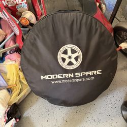 Modern Spare Tesla Model Y All Year Tire And Case