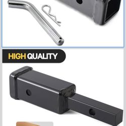 X-Haibei 1-1/4" to 2" Trailer Hitch Adapter Receiver