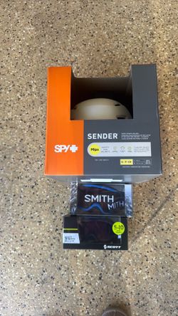 Snow Helmet and goggles-NEW