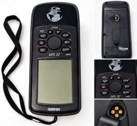 Garmin GPS 72 Handheld Marine GPS Navigator For Parts Repair Not Working