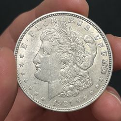 1921 Morgan Silver Dollar