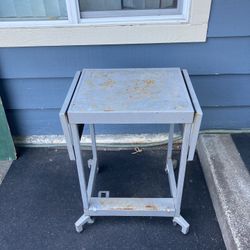 TIFFANY TABLE , Fold Out Sides, Super Nice !