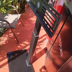 Tv stand. (FITEYES) Good condition. Missing brackets that hold TV. I only have what's on the pictures.