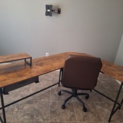 Office Desk and Chair