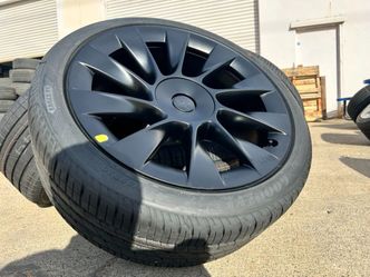 WE SHIP/DELIVER OEM 20” TESLA MODEL Y INDUCTION WHEELS RIMS TPMS OEM GOODYEAR 100%