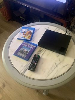 Sony Blu-ray with movies