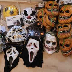 Halloween Lightning Masks