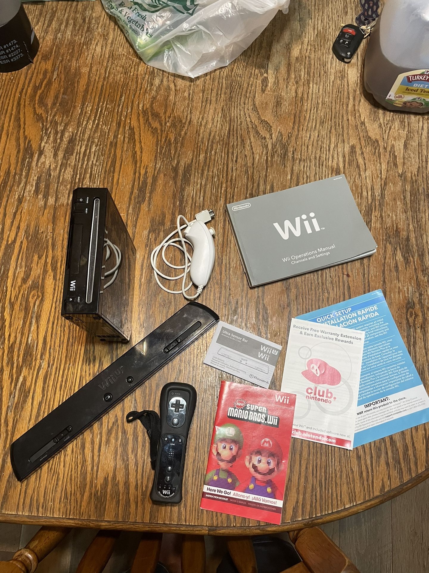 Black Nintendo Wii