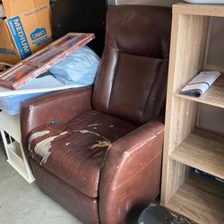 Free Leather Recliner