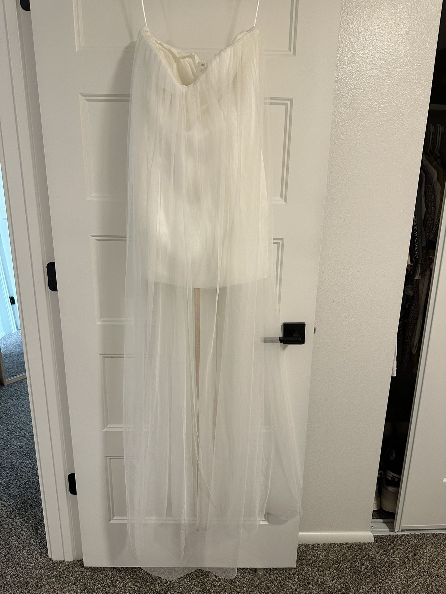 Brand New Bettany Chiffon Strapless Meshki Dress