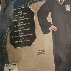 HALLOWEEN 🎃 HARRY POTTER ROBE LARGE