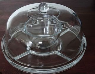 Libbey Selene 6-in-1 Multiuse Glass Server (Excellent Condition)