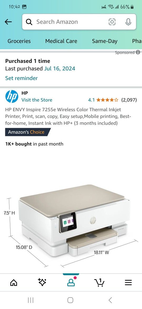 HP ENVY Inspire Printer