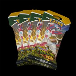 Pokemon Evolution Skies Booster Sleeve Packs