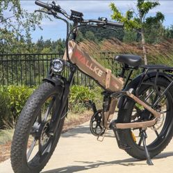 New E-bike Dual Motor, 35mph, Foldable Fat Tire AWD, Walkee X3 Pro Max electric bike
