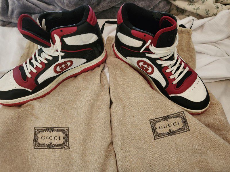 Gucci "Mac 80" high-top sneakers Size 9
