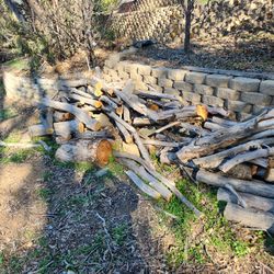 Dry Eucalyptus Wood About 2 Cubic Yards