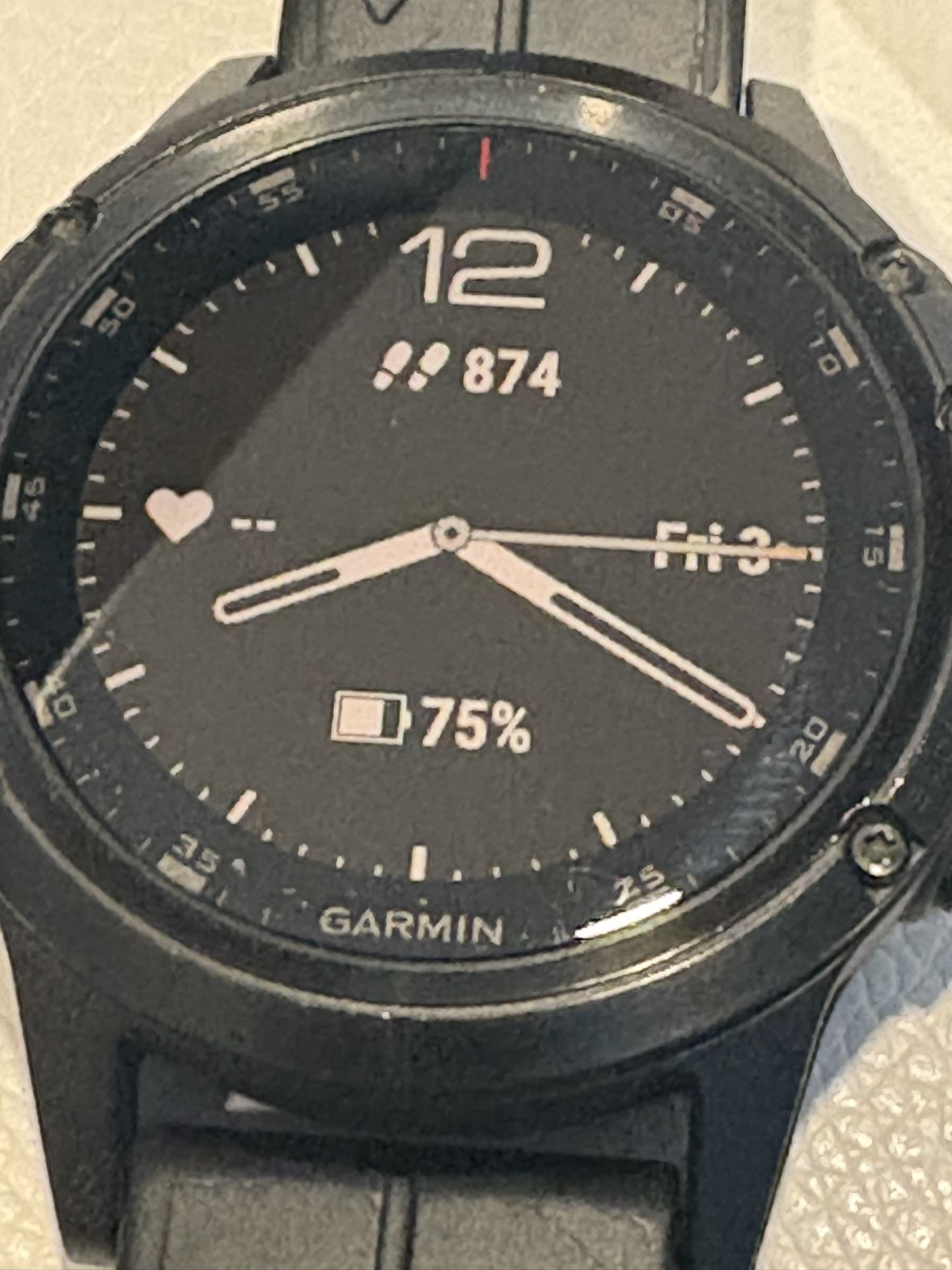 Garmin Fenix 5Plus GPS smart watch - like new - $220
