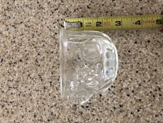 Punch Bowl Set- Vintage Glass Punch Bowl With 11 Matching Glass Cups