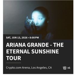 Ariana Grande - The Eternal Sunshine Tour