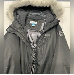 Columbia Flannel Winter Coat 