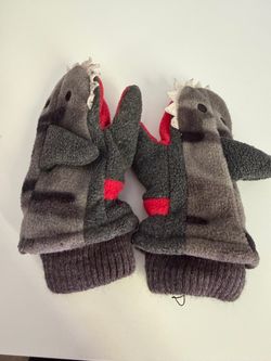 Gap Kids Toddler Shark Mittens (Small)