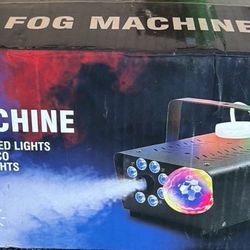 Brand New Fog Machine With LED Lights