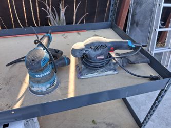 Makita and craftsman sanders